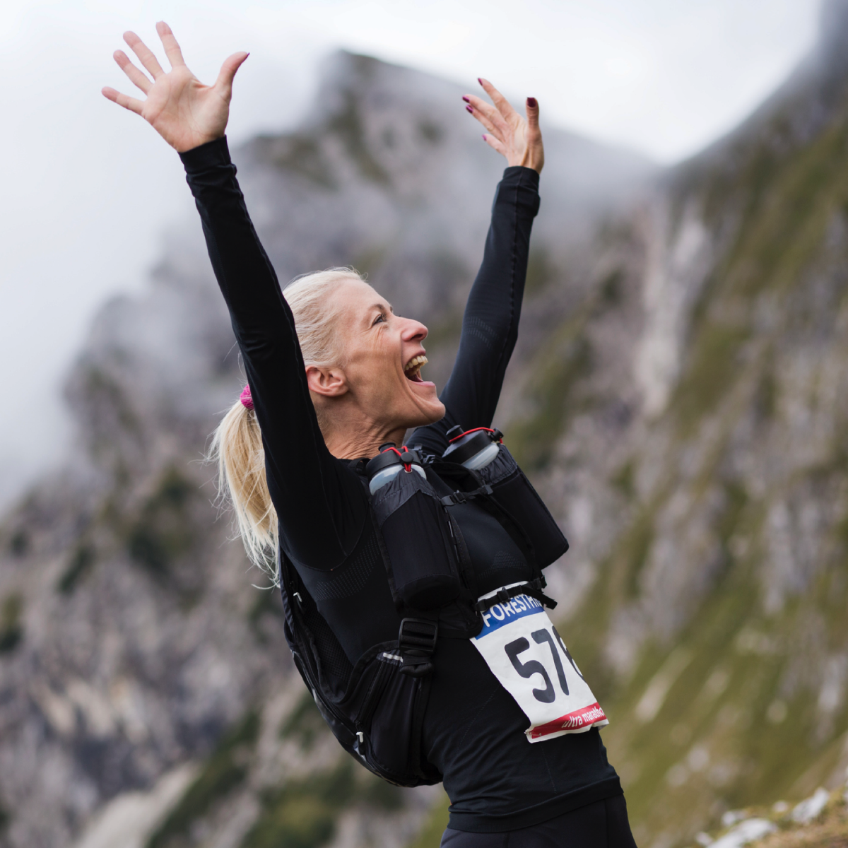 Marathon woman recovery physiolab
